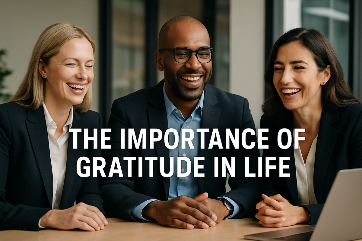 The Importance of Gratitude in Life: How Faith and Appreciation Build Mental Resilience in High-Achieving Professionals