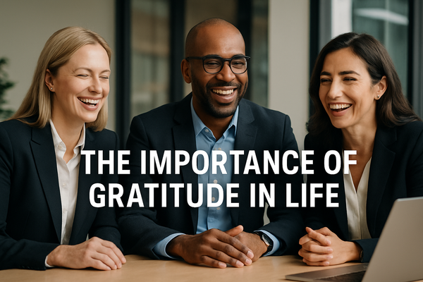 The Importance of Gratitude in Life: How Faith and Appreciation Build Mental Resilience in High-Achieving Professionals